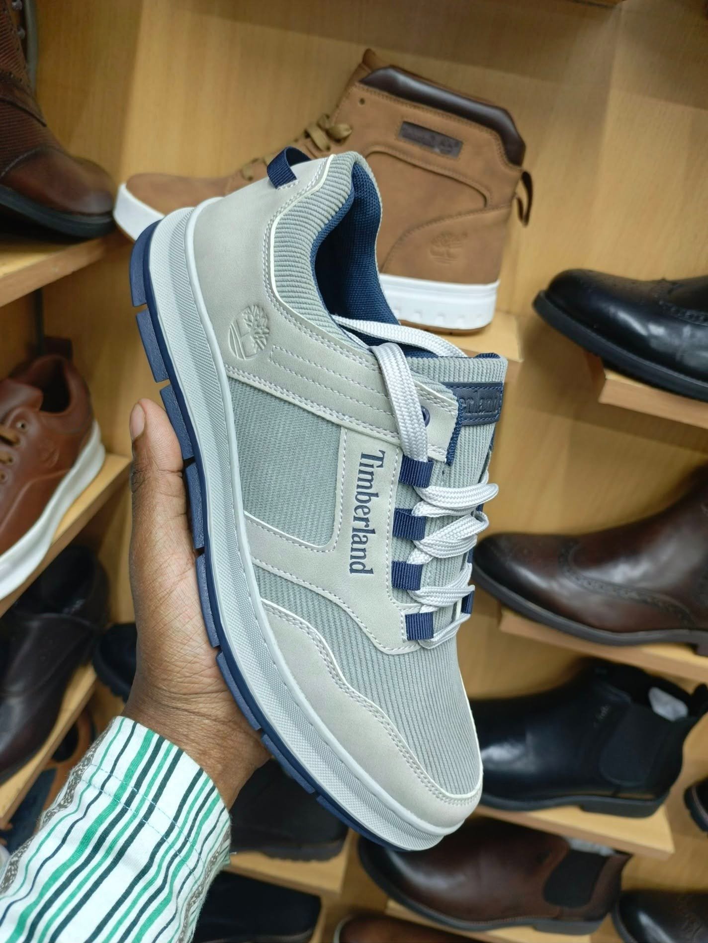 New Timber FlexStep Lace Up Versatile Low Top Comfortable Casual Sneakers - Image 9