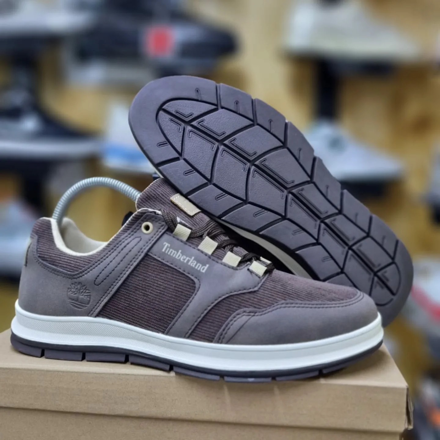 New Timber FlexStep Lace Up Versatile Low Top Comfortable Casual Sneakers - Image 3