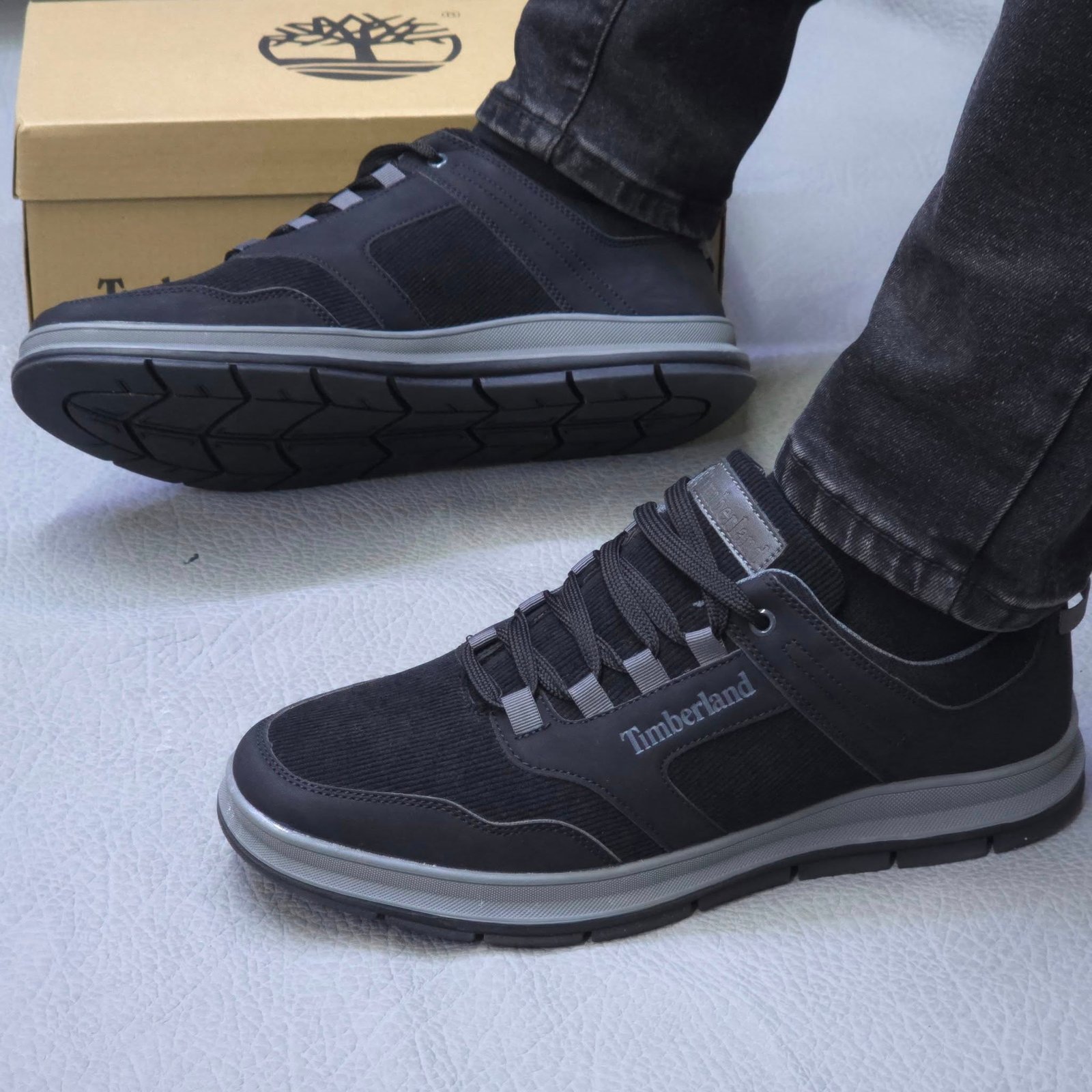 New Timber FlexStep Lace Up Versatile Low Top Comfortable Casual Sneakers - Image 2