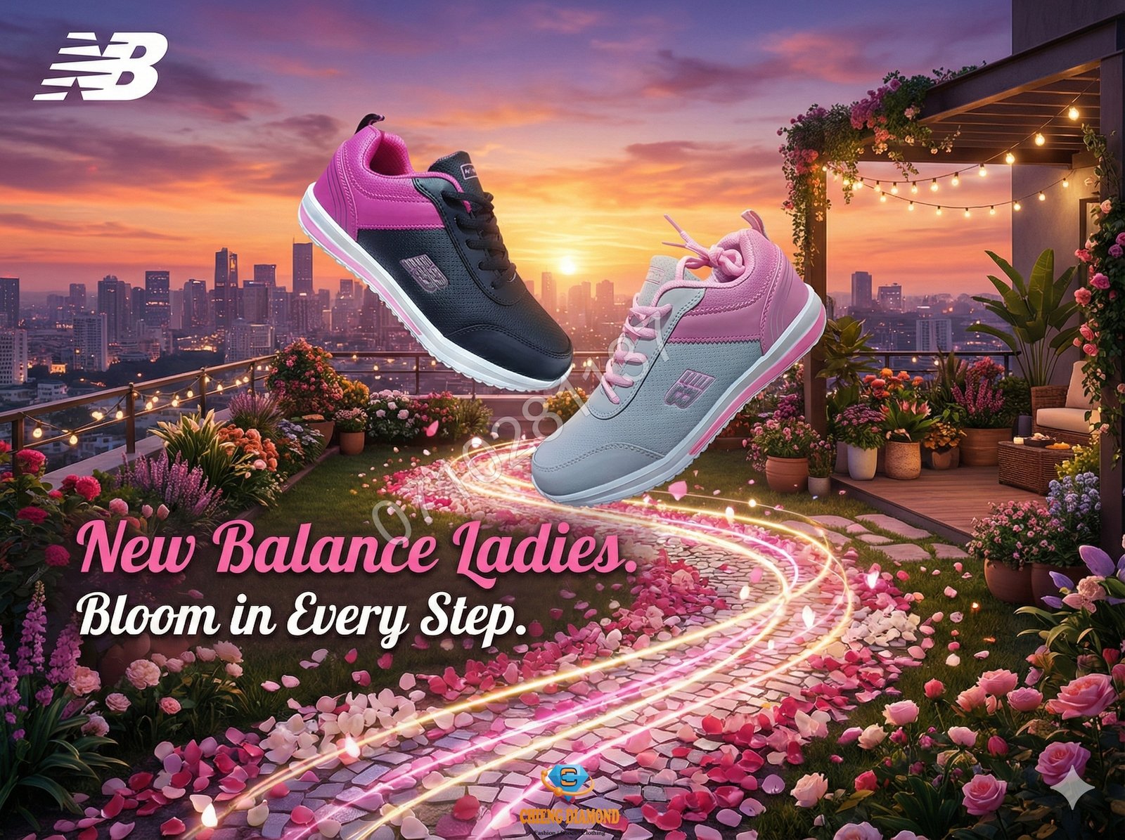 New Balance ComfortBloom AuraFlex Women Sneakers - Image 26