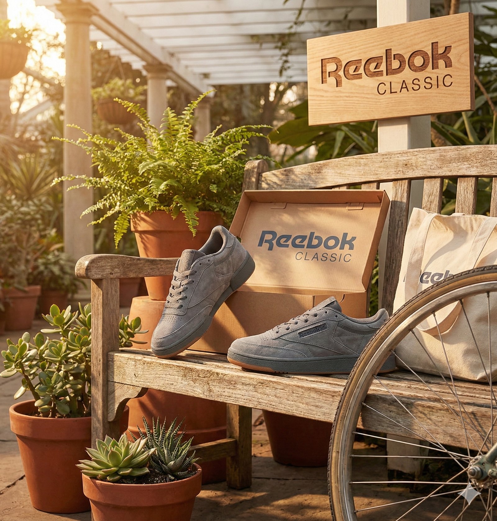 Reebok Classic Grey Suede Sneakers 00516 - Image 18