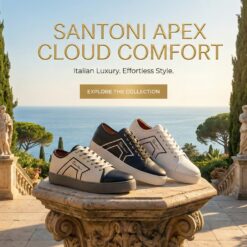 Alternative view of Santoni Apex Cloud Comfort Sneakers