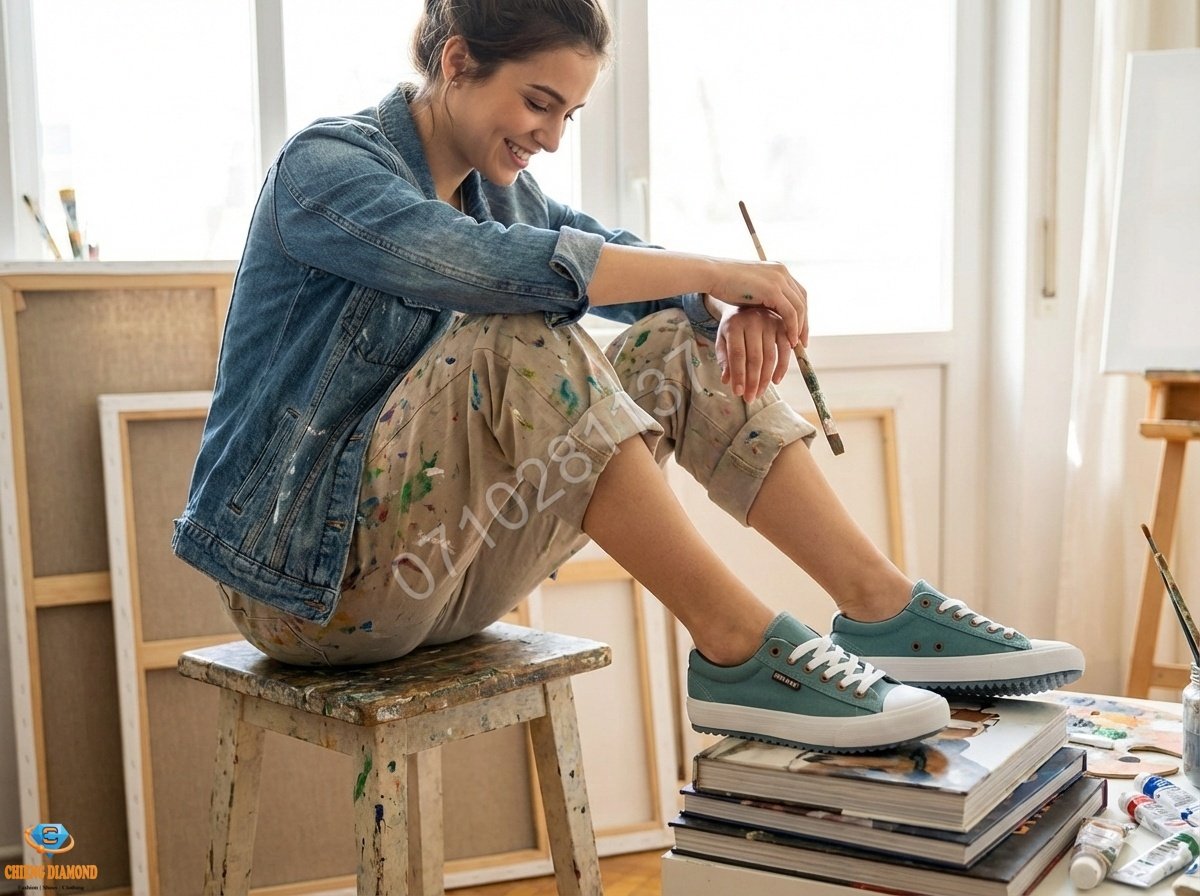 The New BenBu Star UrbanStep Ladies Canvas shoes - Image 3