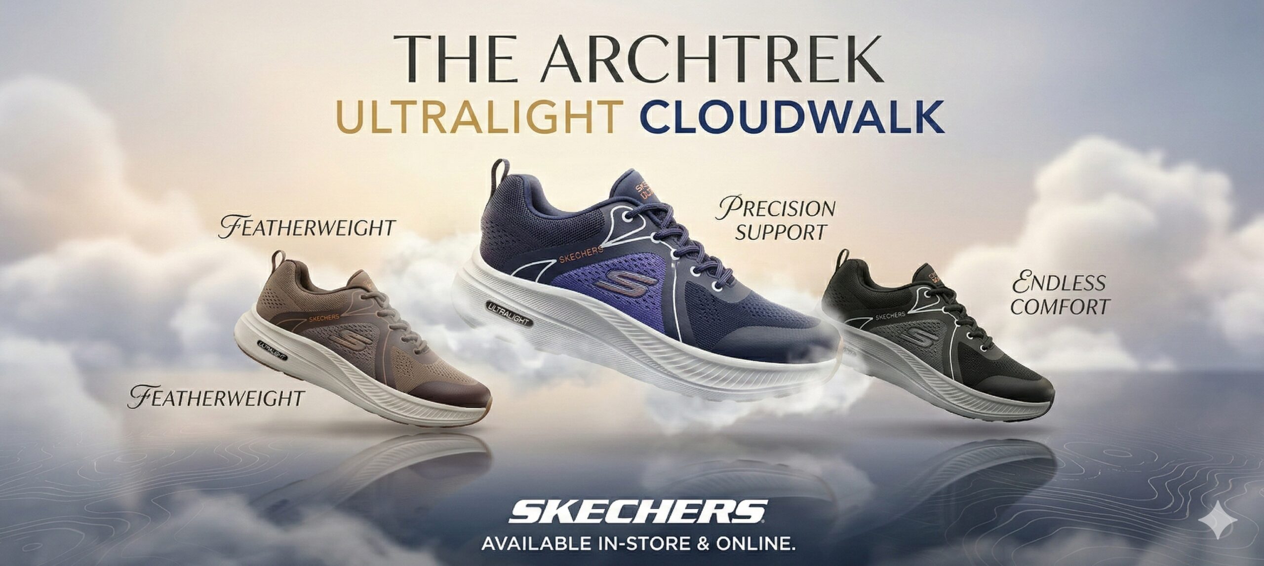The ArchTrek Ultralight Cloudwalk Comfortable Skechers - Image 5