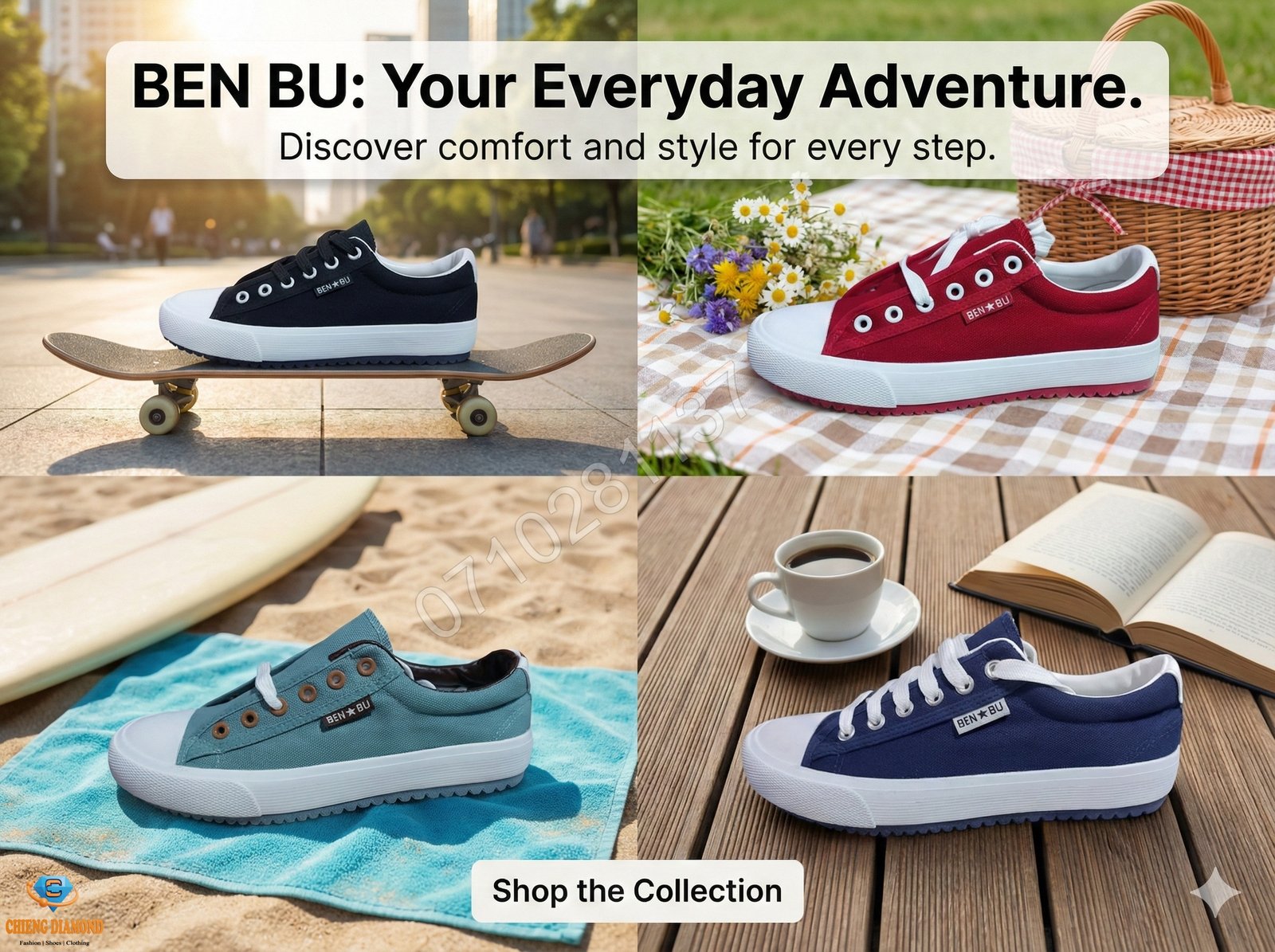 The New BenBu Star UrbanStep Ladies Canvas shoes - Image 11