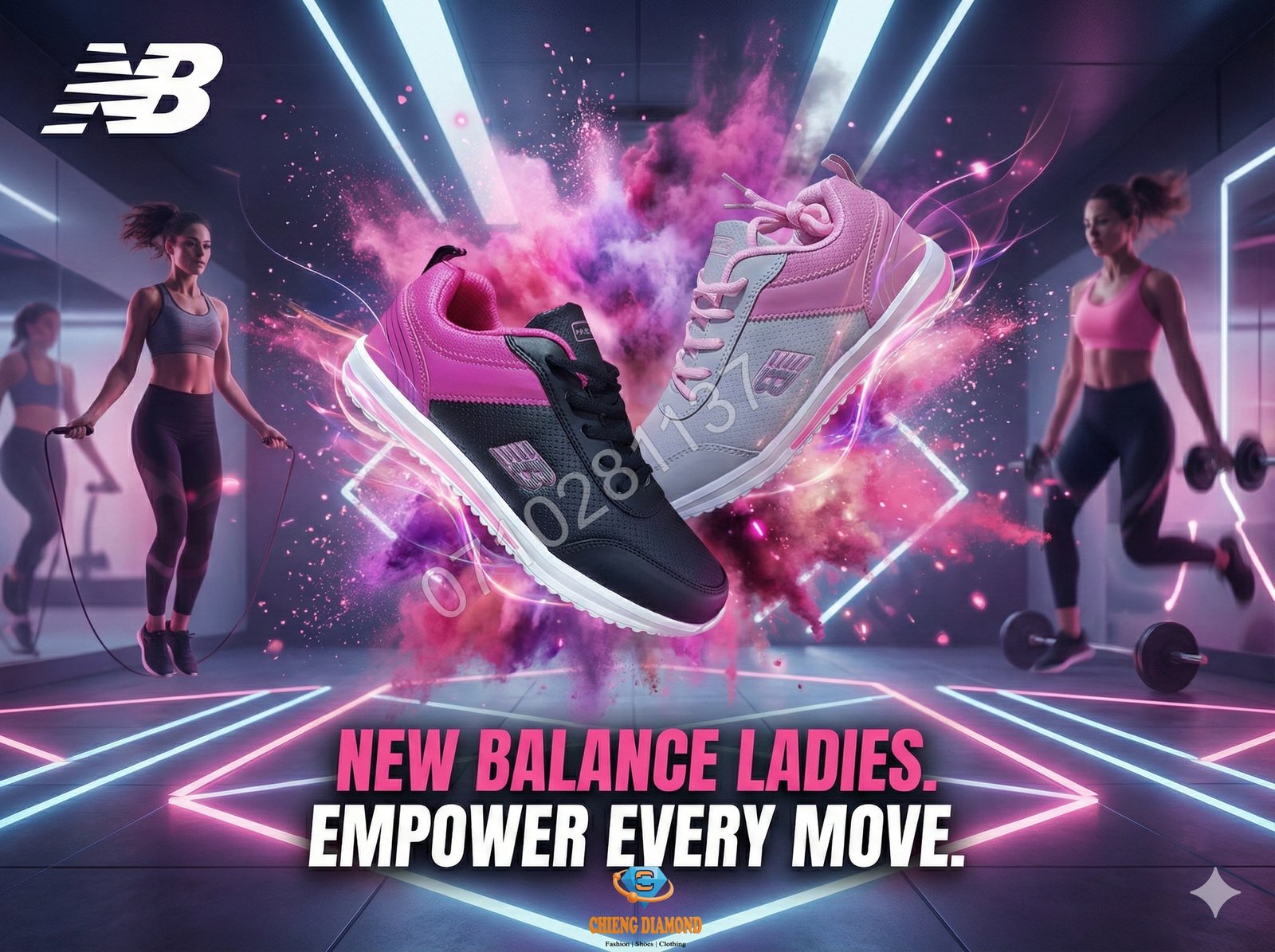 New Balance ComfortBloom AuraFlex Women Sneakers - Image 11