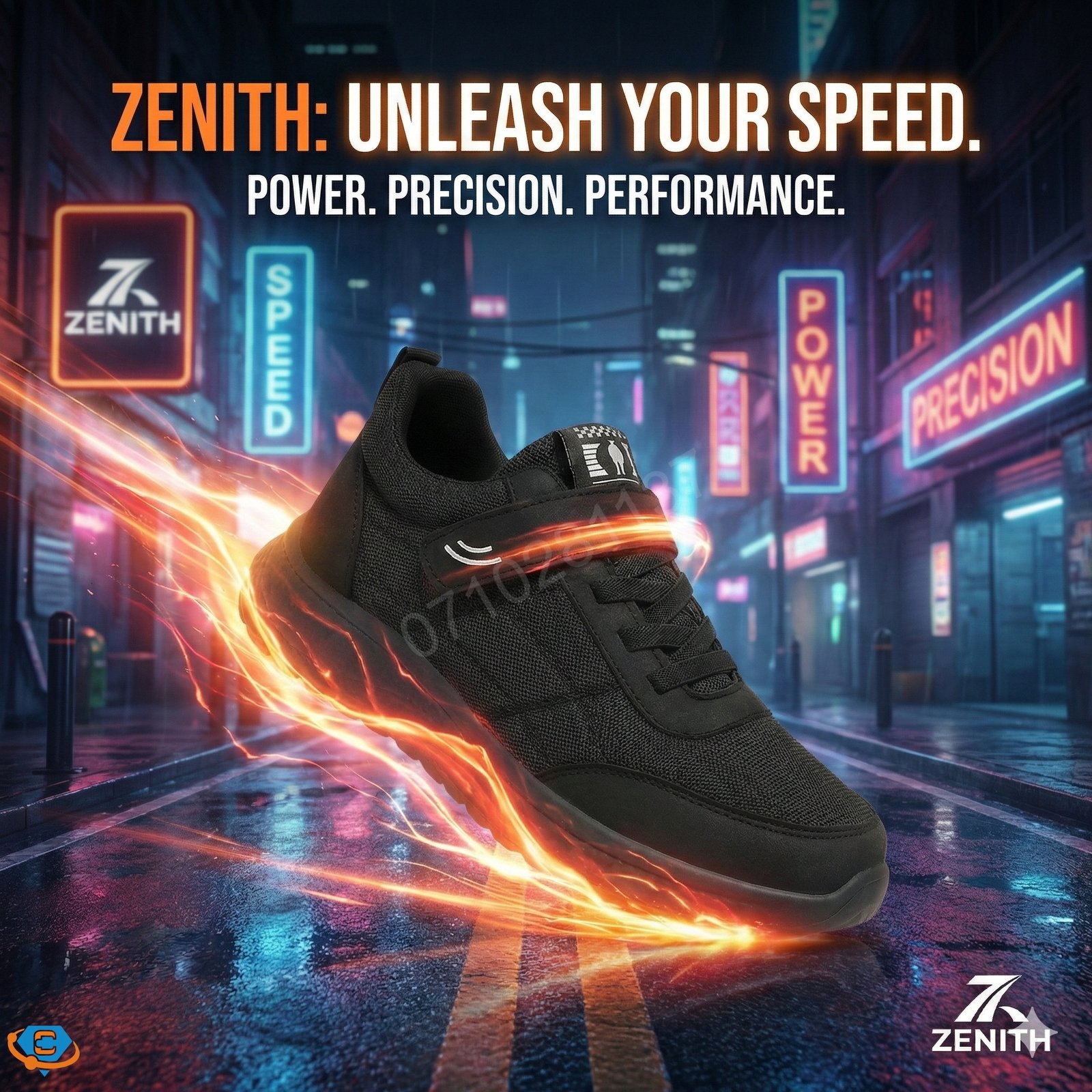 Zenith Precision-Fit ErgoComfort Performance Trainers - Image 16