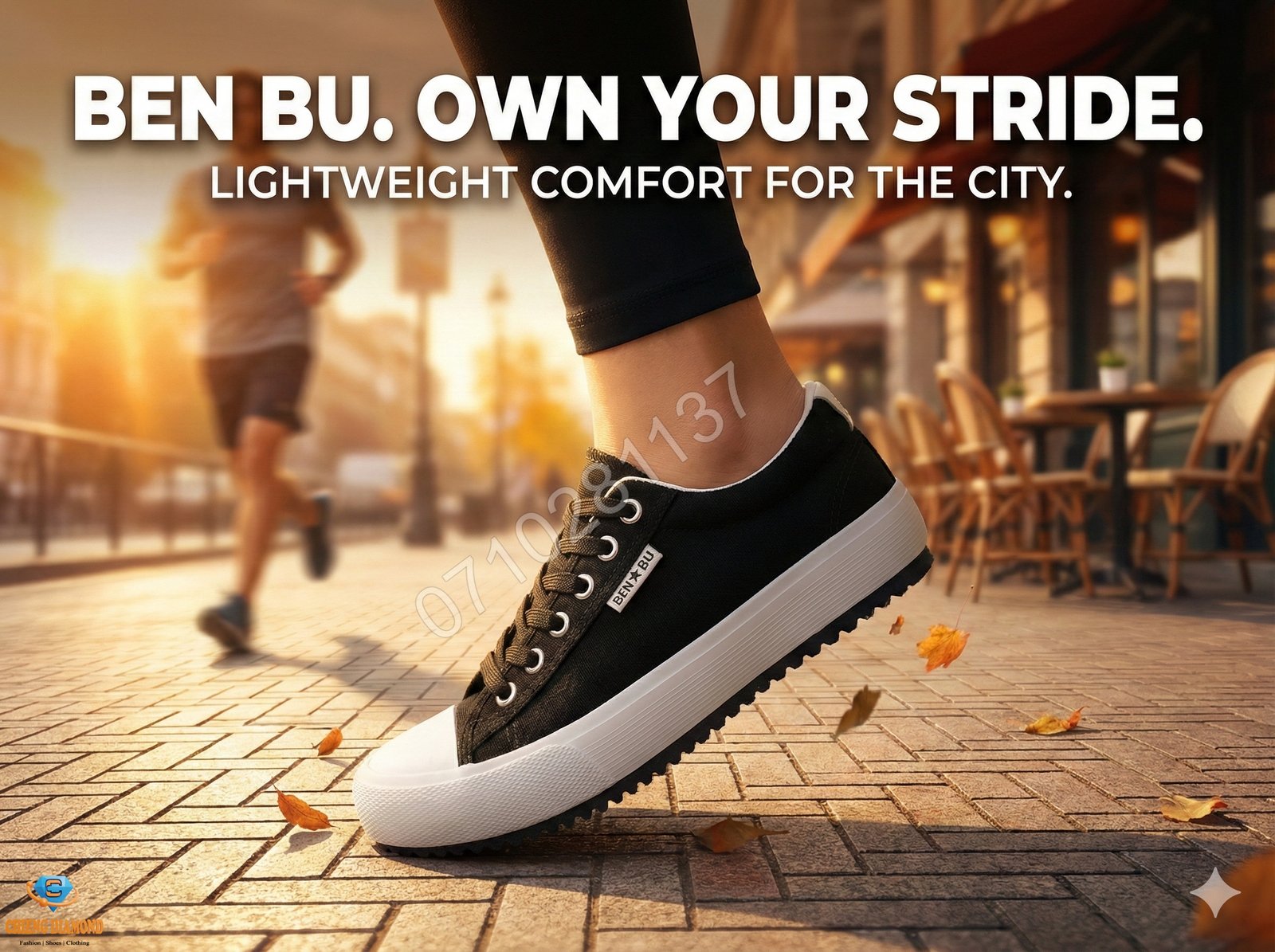 The New BenBu Star UrbanStep Ladies Canvas shoes - Image 12