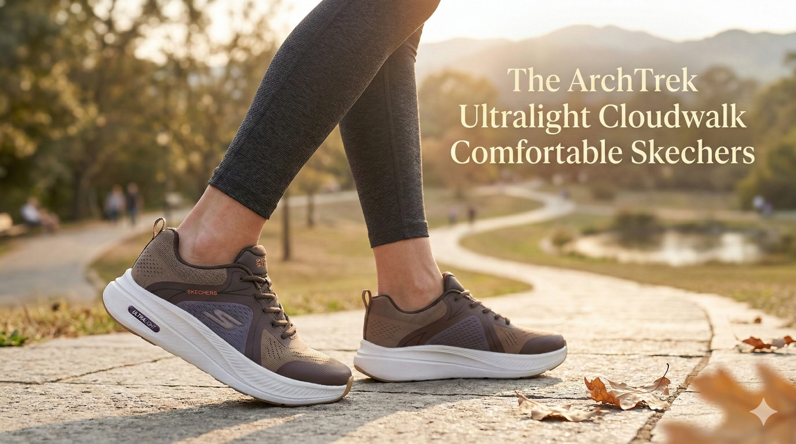 The ArchTrek Ultralight Cloudwalk Comfortable Skechers - Image 22