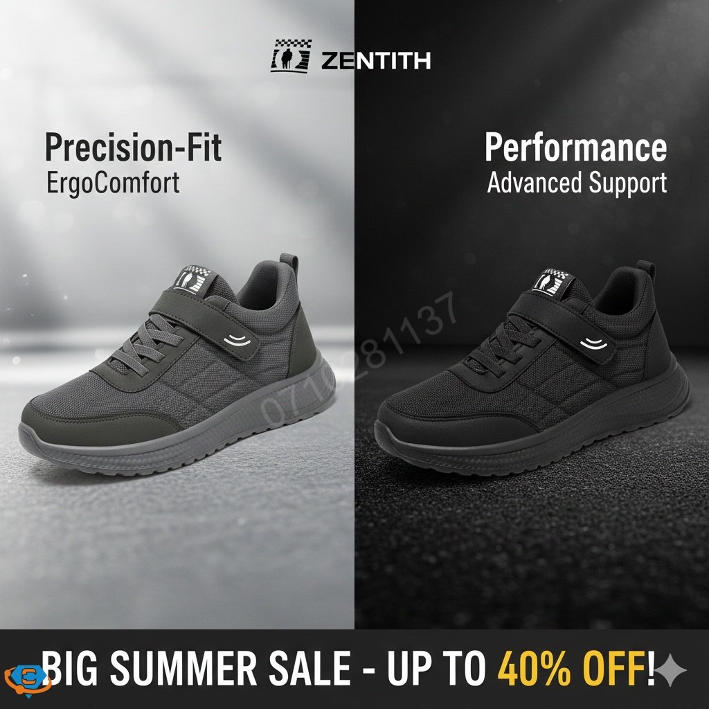 Zenith Precision-Fit ErgoComfort Performance Trainers - Image 14