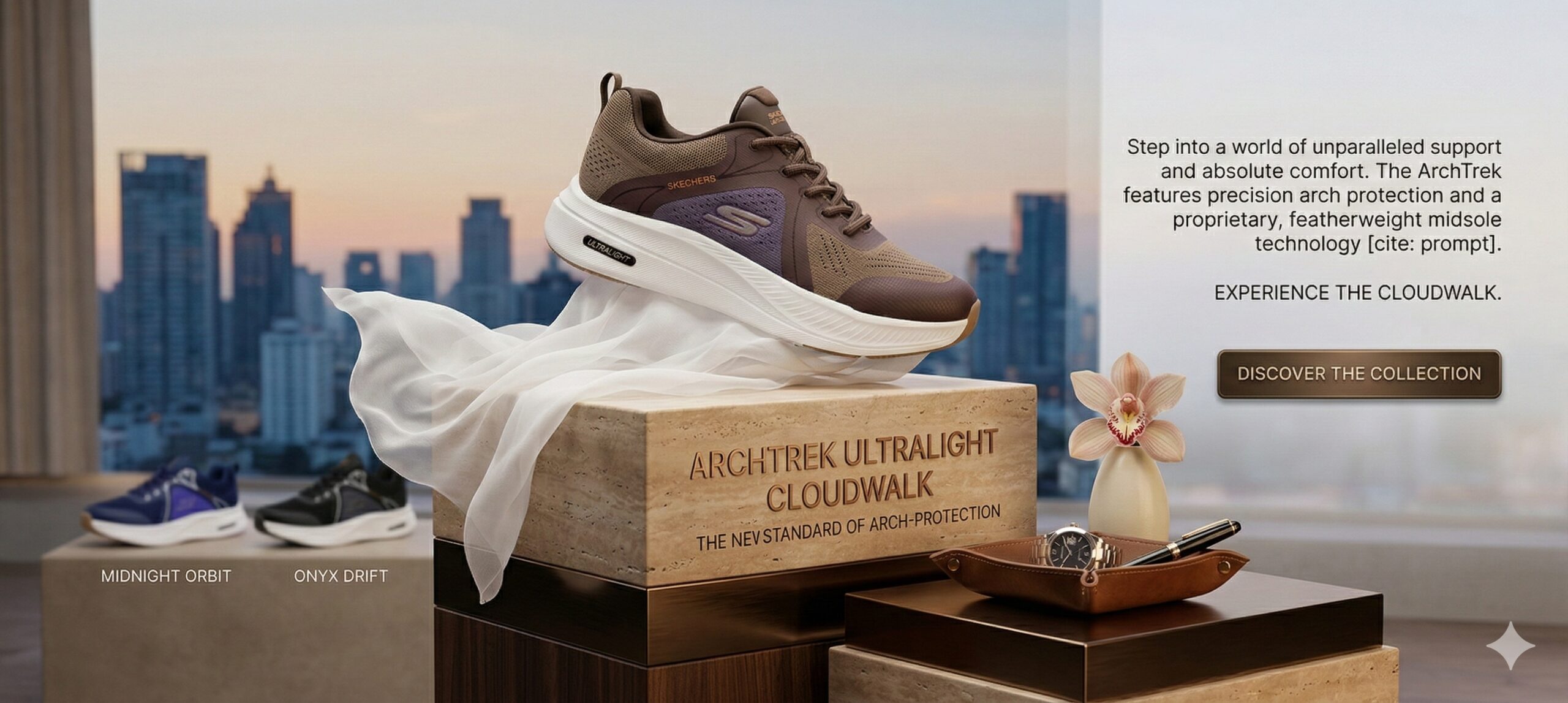 The ArchTrek Ultralight Cloudwalk Comfortable Skechers - Image 11