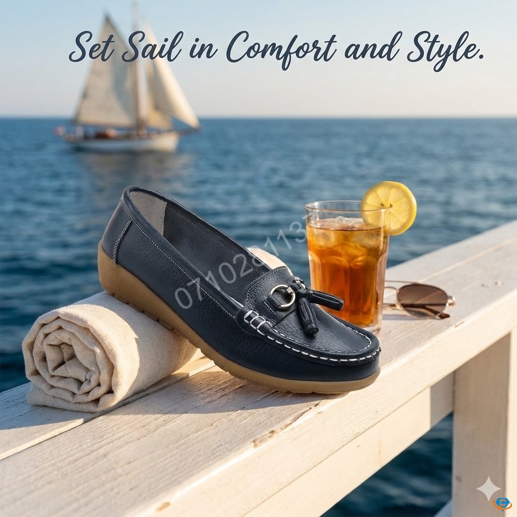 Genuine Cowhide Leather Precision-Fit ErgoComfort Ladies Slip-on Mocassins - Image 13