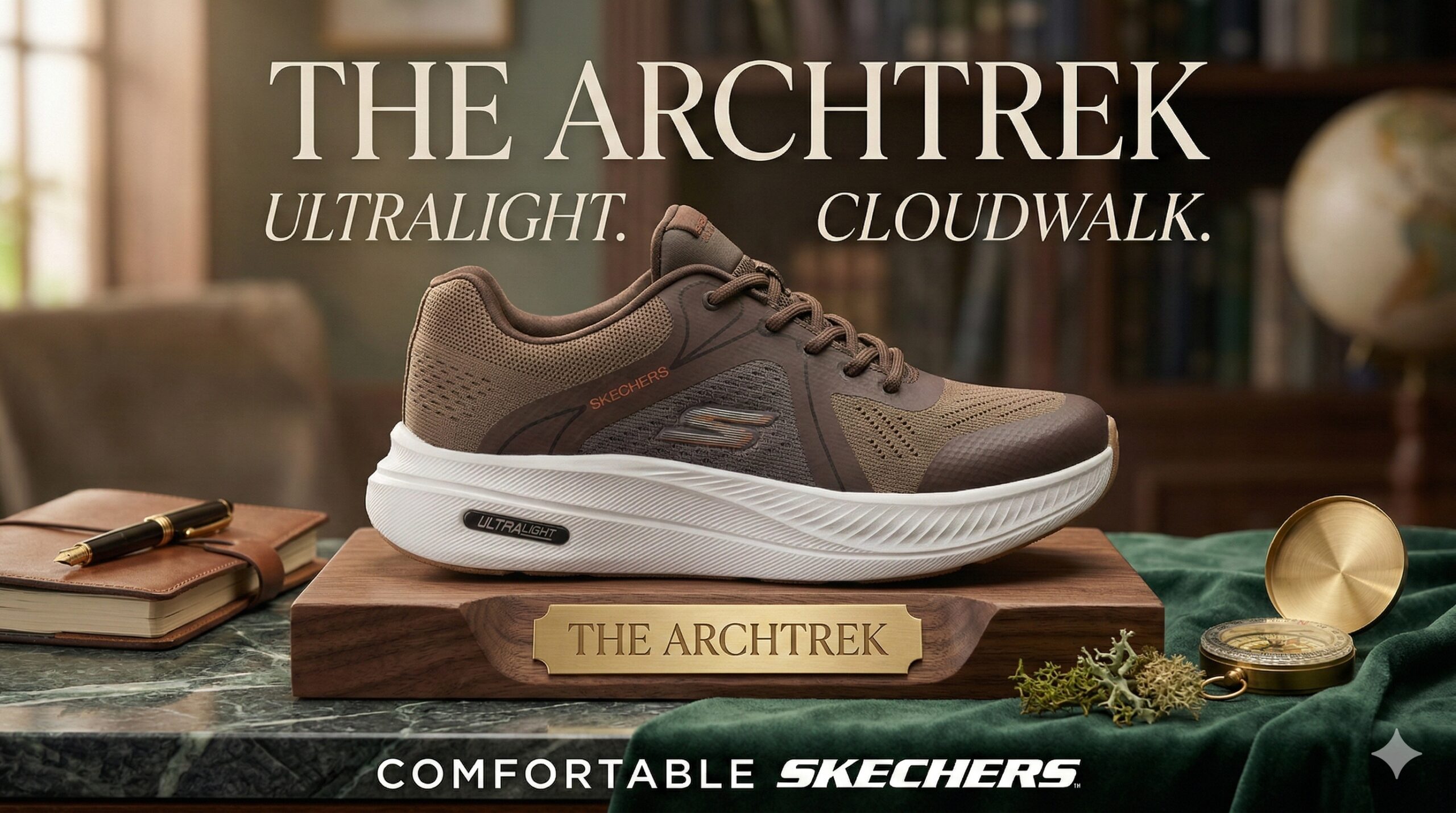 The ArchTrek Ultralight Cloudwalk Comfortable Skechers - Image 12