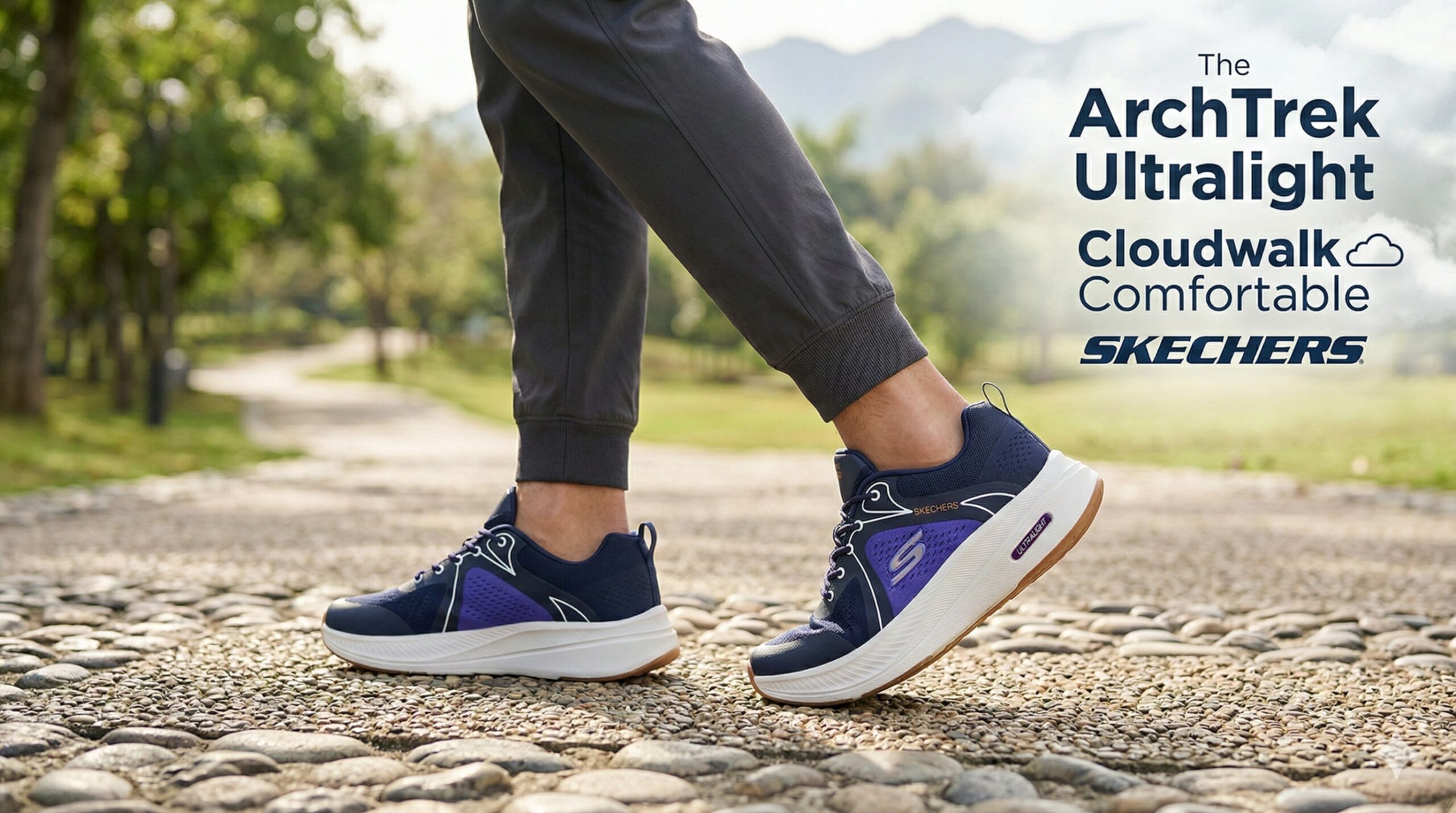 The ArchTrek Ultralight Cloudwalk Comfortable Skechers - Image 23