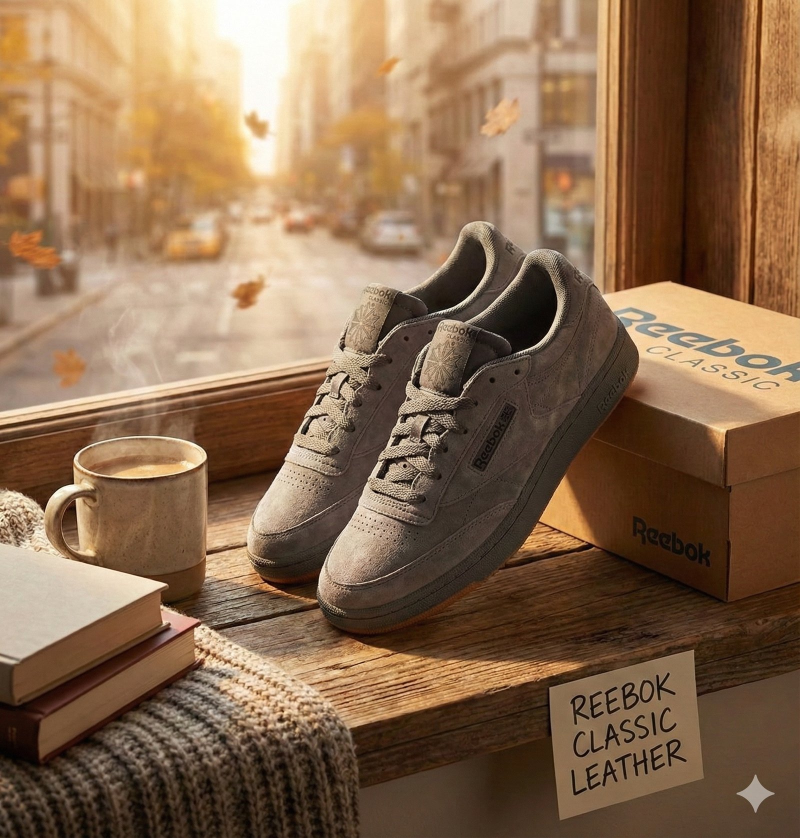 Reebok Classic Grey Suede Sneakers 00516 - Image 24