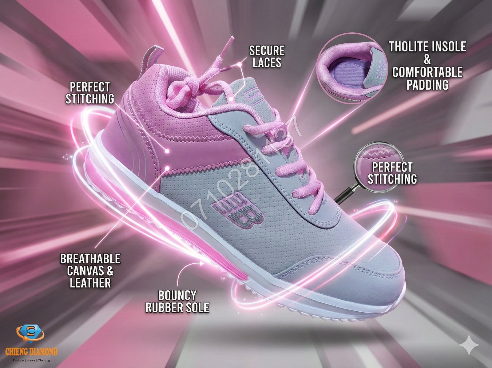 New Balance ComfortBloom AuraFlex Women Sneakers - Image 4