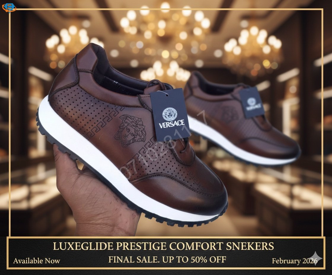 Versace LuxeGlide Prestige Comfort Sneakers - Image 3