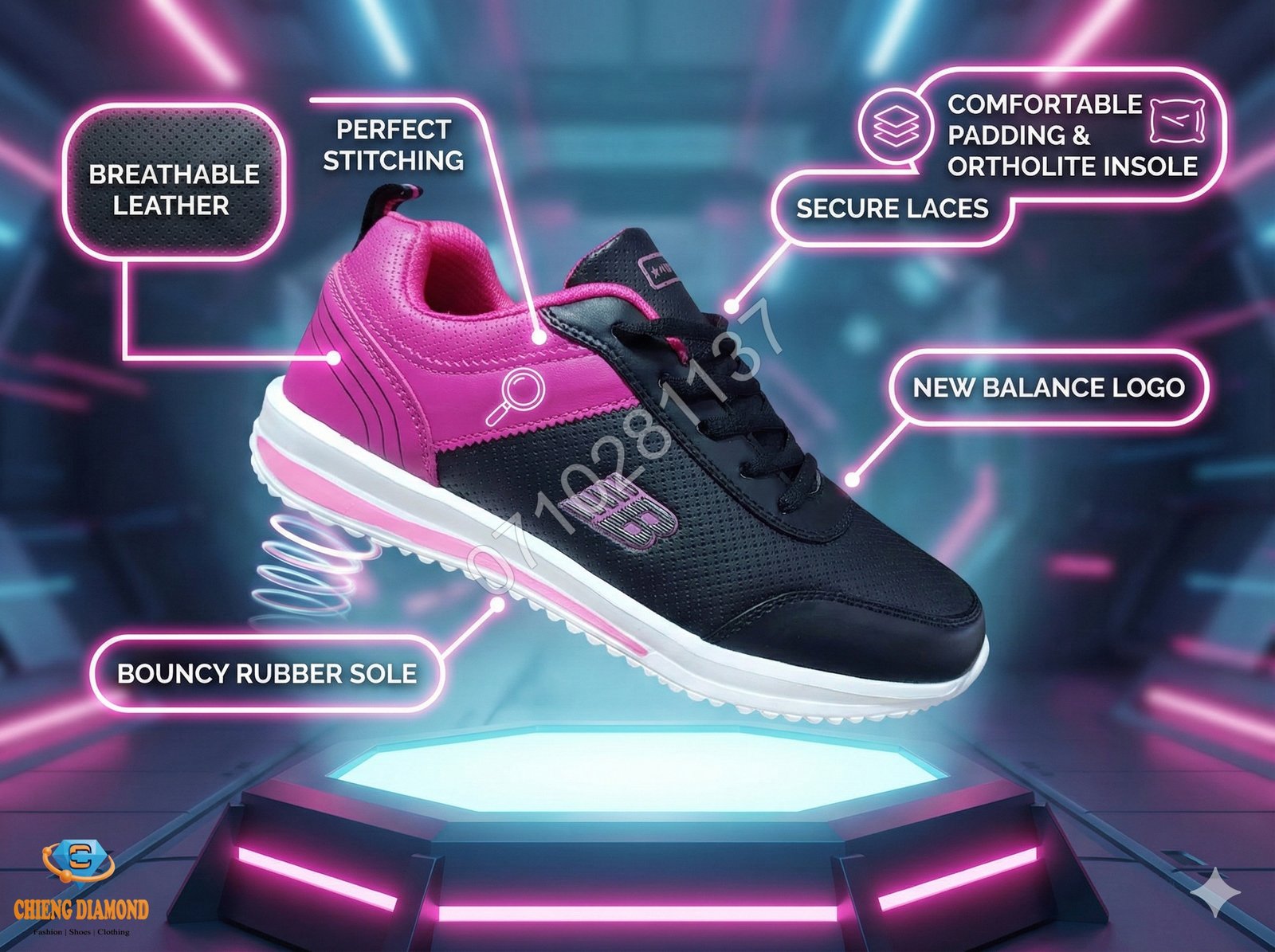 New Balance ComfortBloom AuraFlex Women Sneakers - Image 7