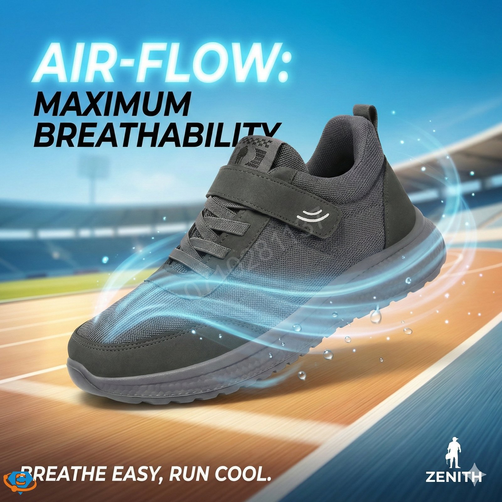 Zenith Precision-Fit ErgoComfort Performance Trainers - Image 6