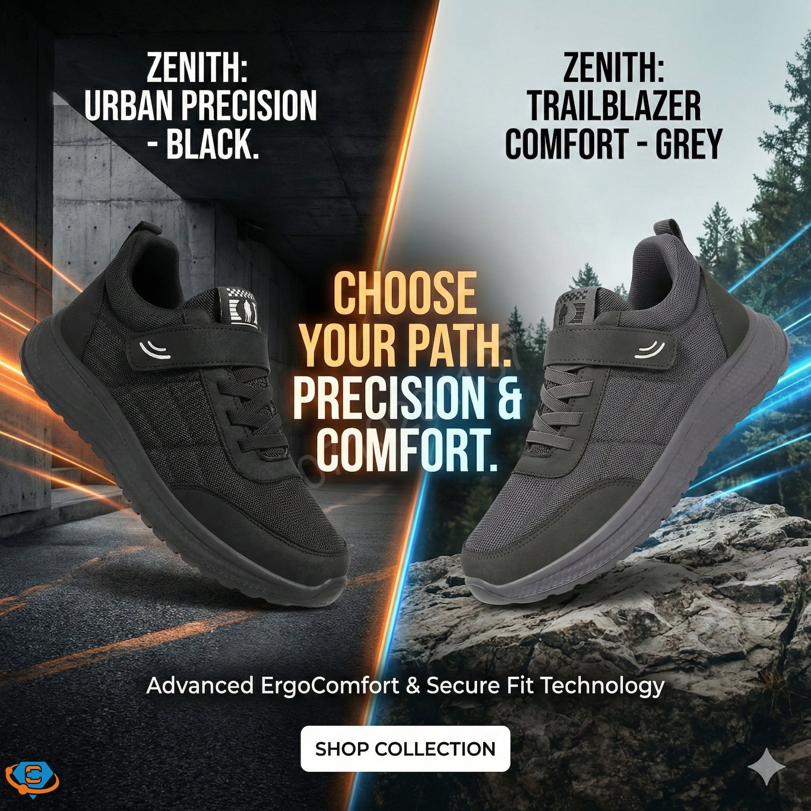 Zenith Precision-Fit ErgoComfort Performance Trainers - Image 5