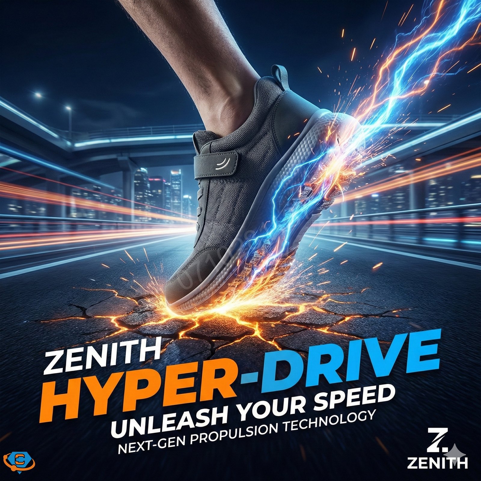 Zenith Precision-Fit ErgoComfort Performance Trainers - Image 4