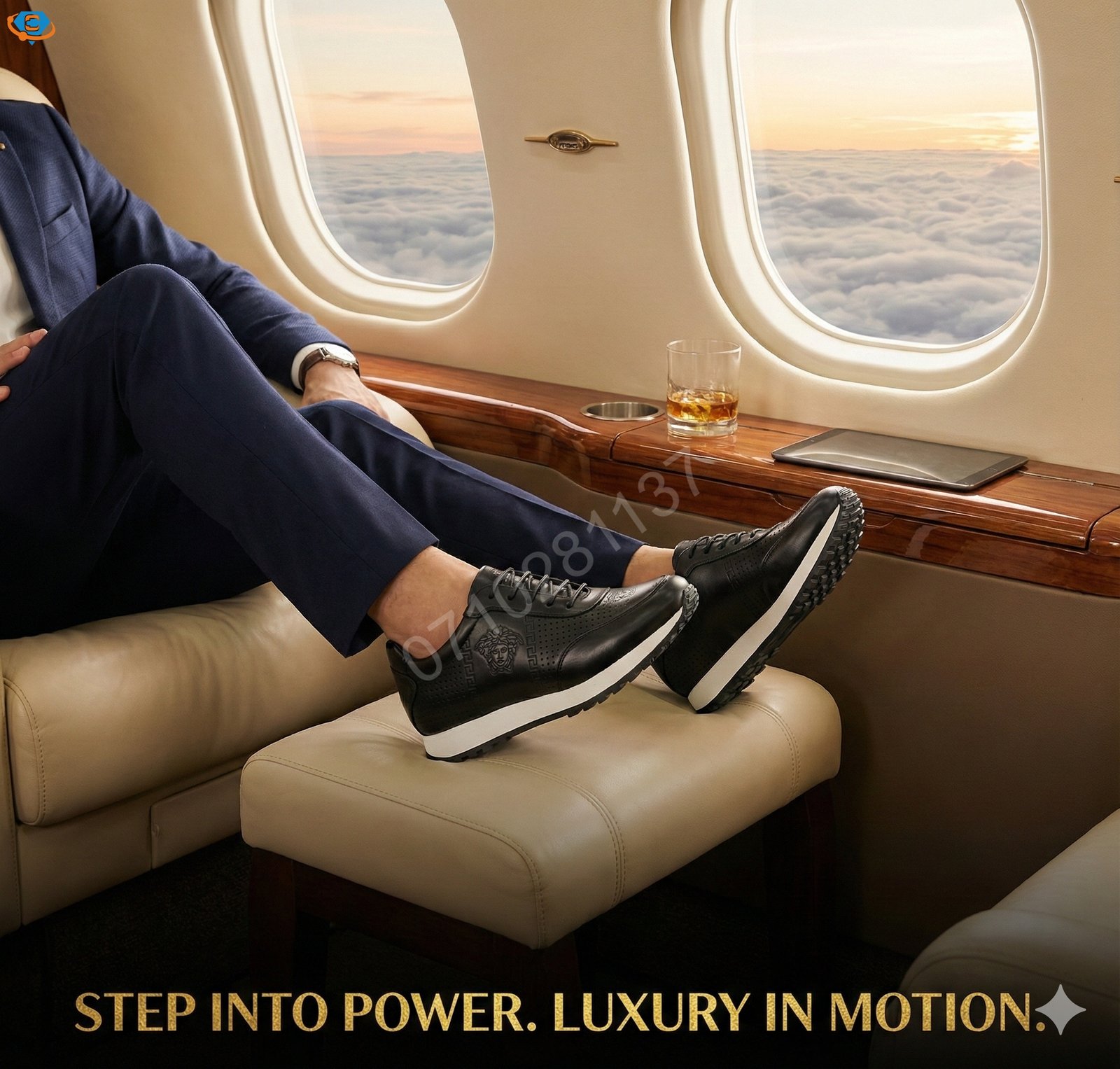 Versace LuxeGlide Prestige Comfort Sneakers - Image 16