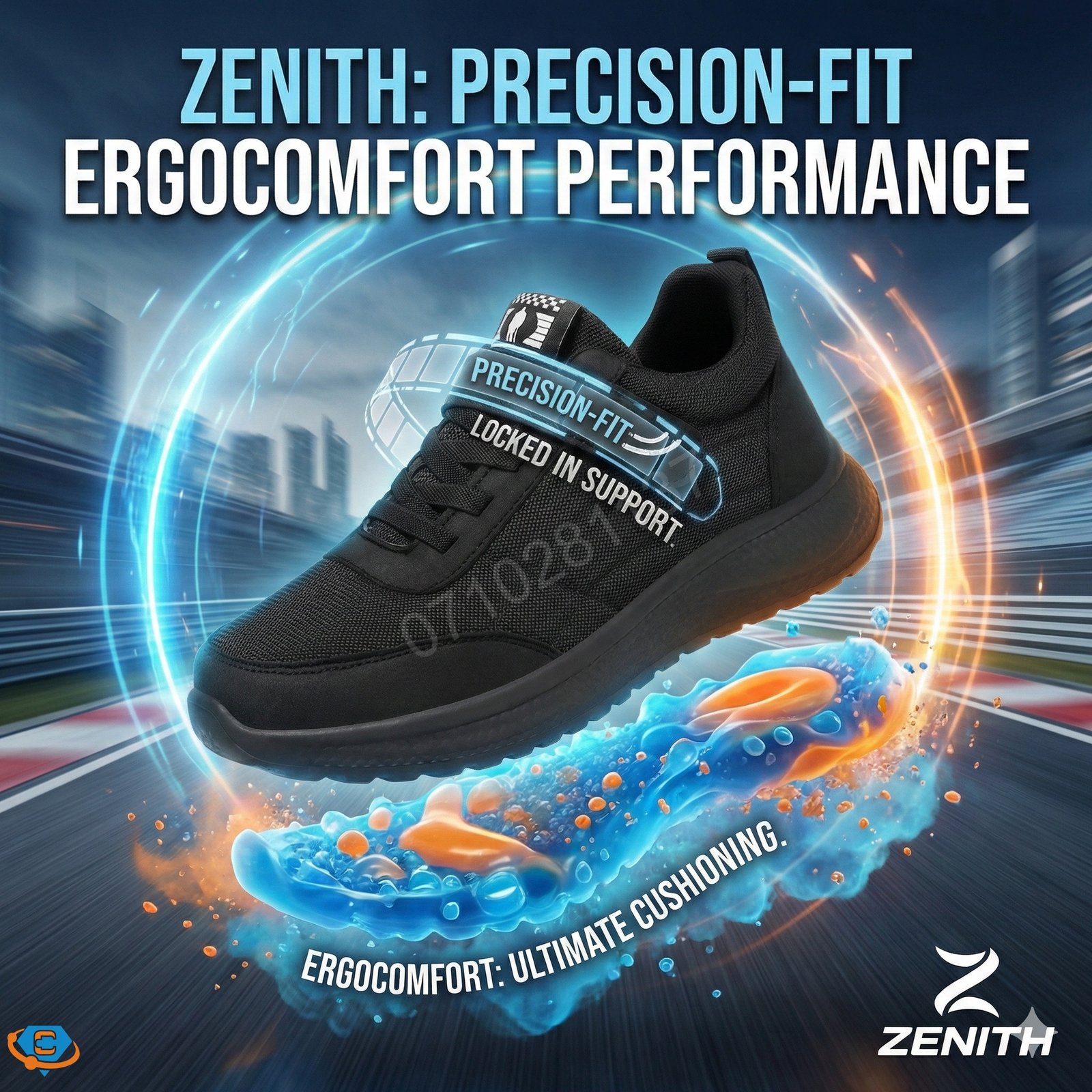 Zenith Precision-Fit ErgoComfort Performance Trainers - Image 2
