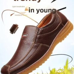 Heritage Cowhide Genuine Leather Moccasins