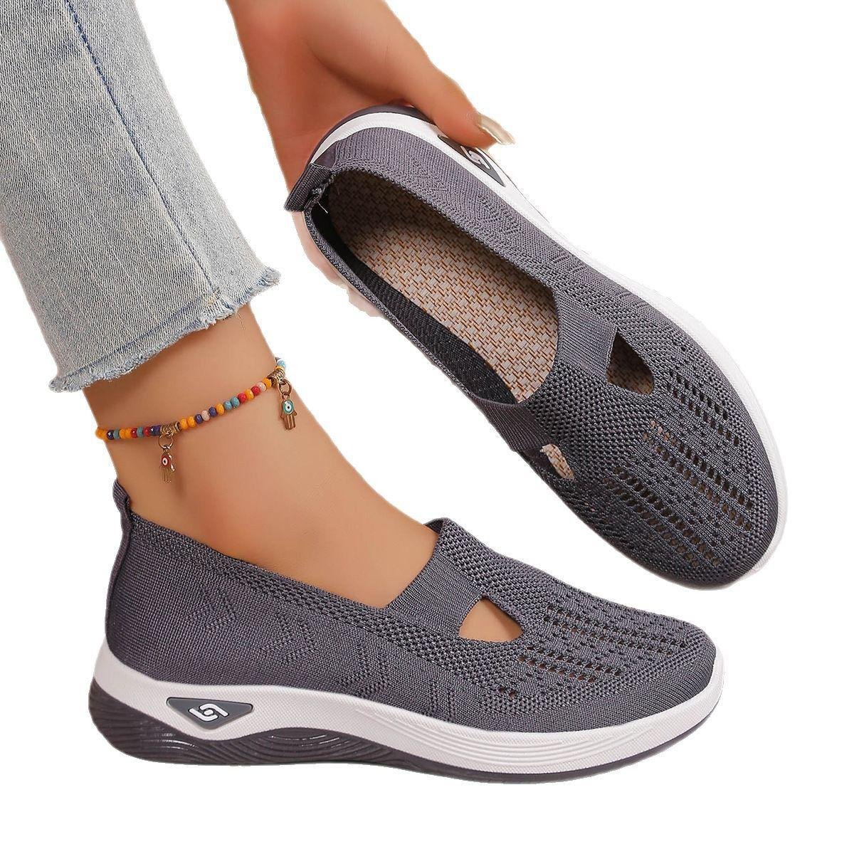 Lightweight Women’s Flexstep Comfortable Walking Slip on Shoes - Image 6