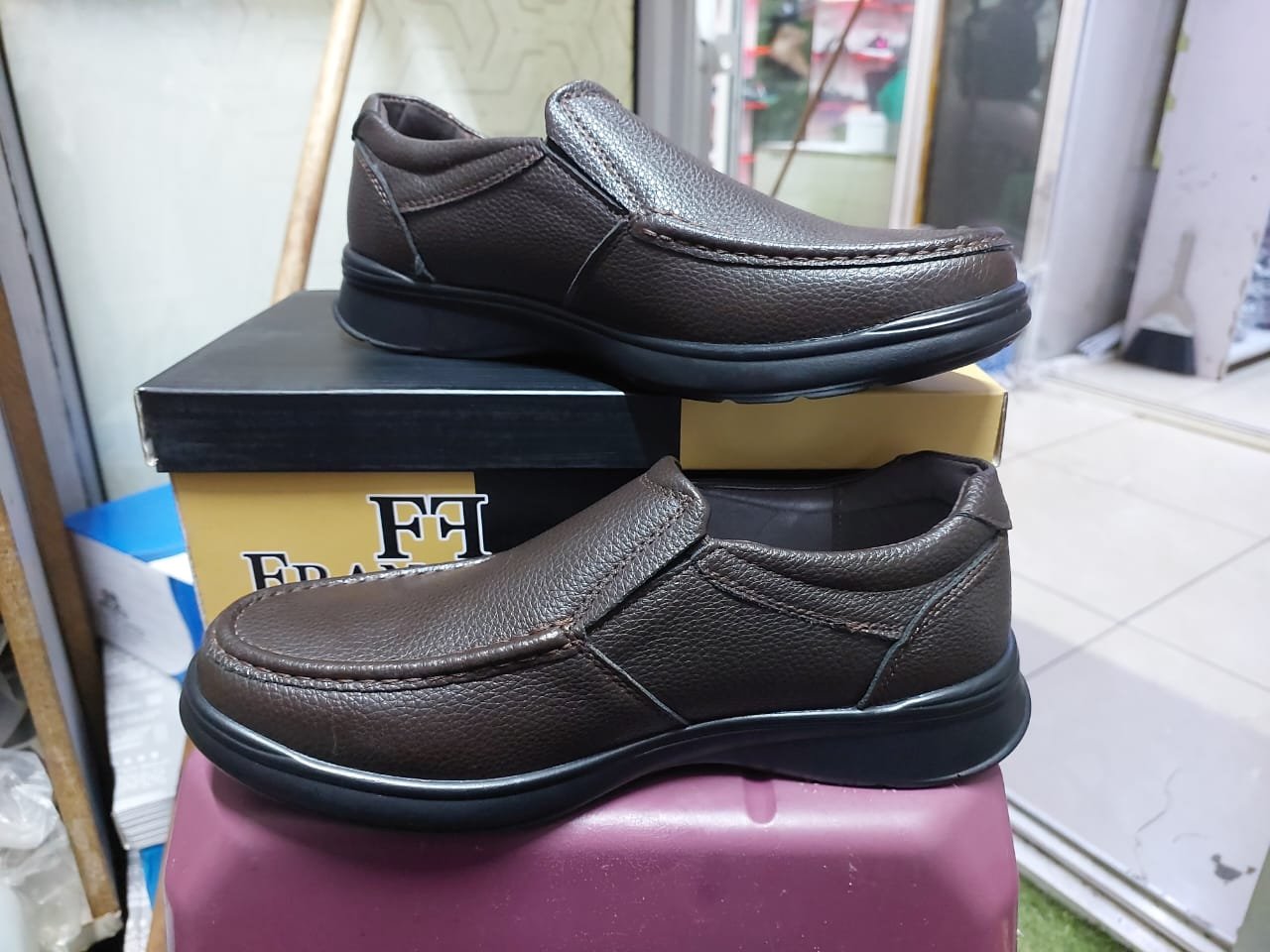 FRANCESCO UrbanFlex Comfort Slip-Ons Quality Artificial Leather Shoes - Image 8