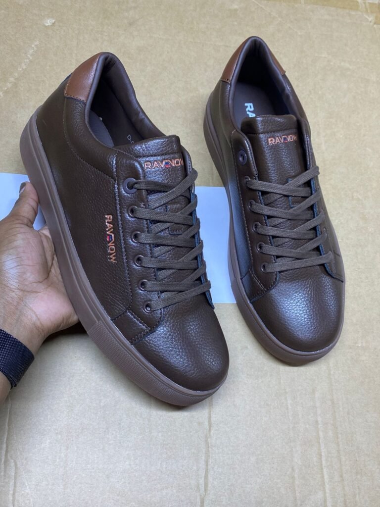 New Classic RAVNOW Urbanflex Comfortable Leather Sneakers - Image 7