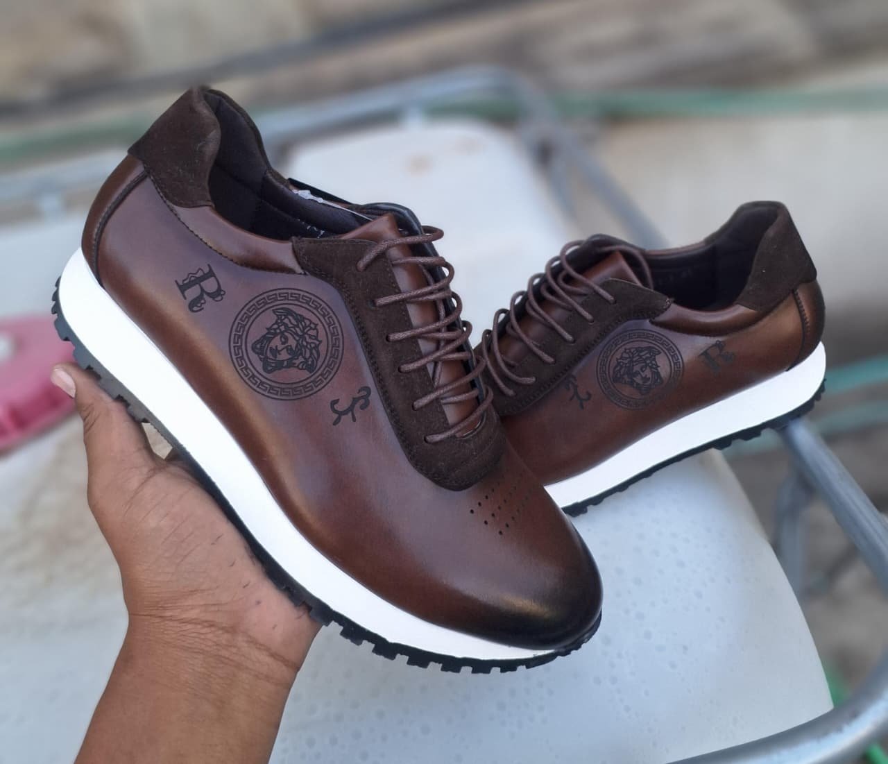 Versace LuxeGlide Prestige Comfort Sneakers - Image 5