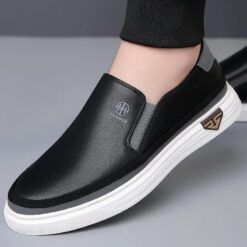 Alternative view of Tolypach New Fashion Premium Comfortable Non-Slip Spring Flat Men’s Casual Slip-On Loafers