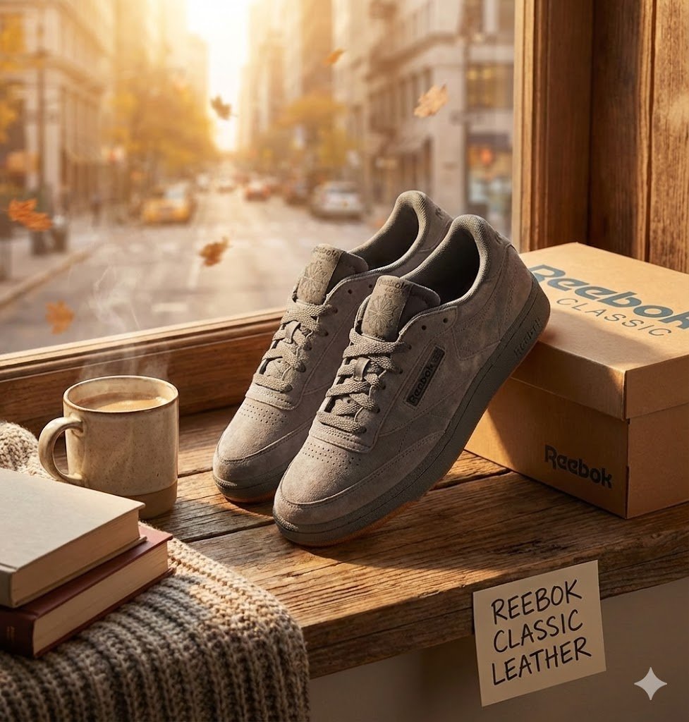 Reebok Classic Grey Suede Sneakers 00516 - Image 26