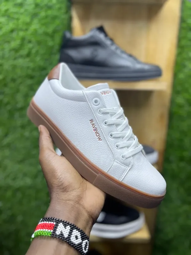 New Classic RAVNOW Urbanflex Comfortable Leather Sneakers - Image 3