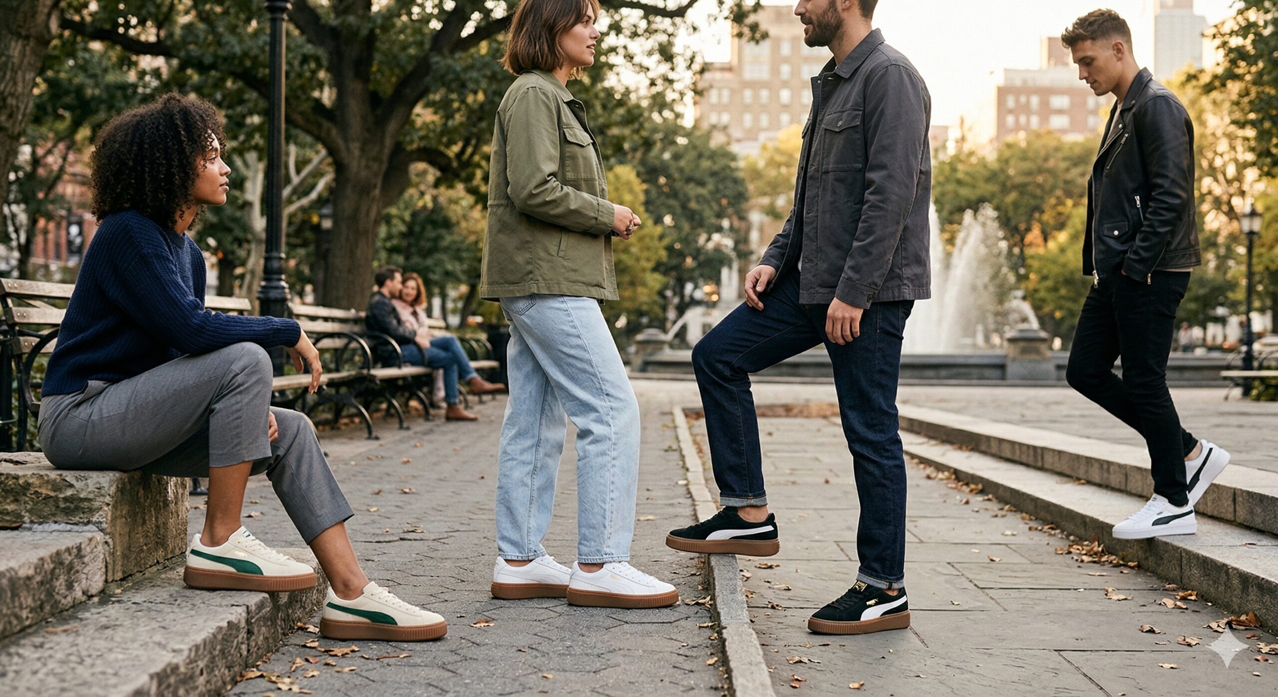 The Urban Elevate Platform Thicksole Comfort Sneaker - Image 5