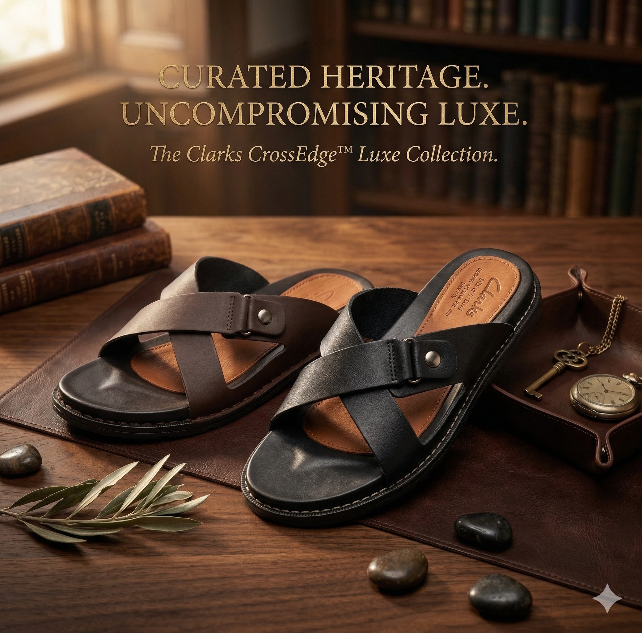 Clarks CrossEdge™ Luxe Sandals - Image 3