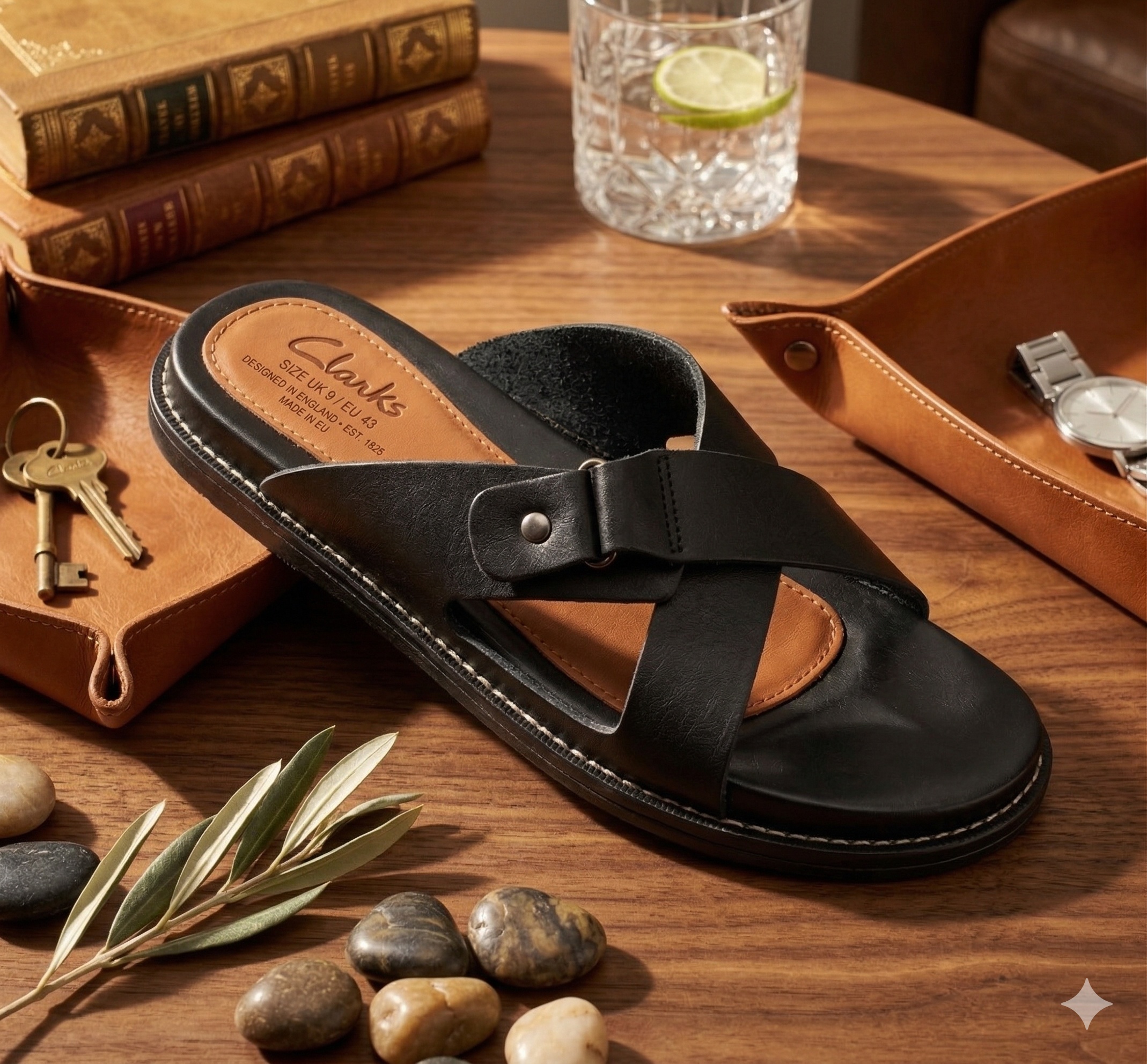 Clarks CrossEdge™ Luxe Sandals - Image 8
