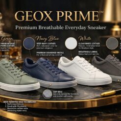 The GEOX PRIME™ Breeze Sovereign Classic Sneakers