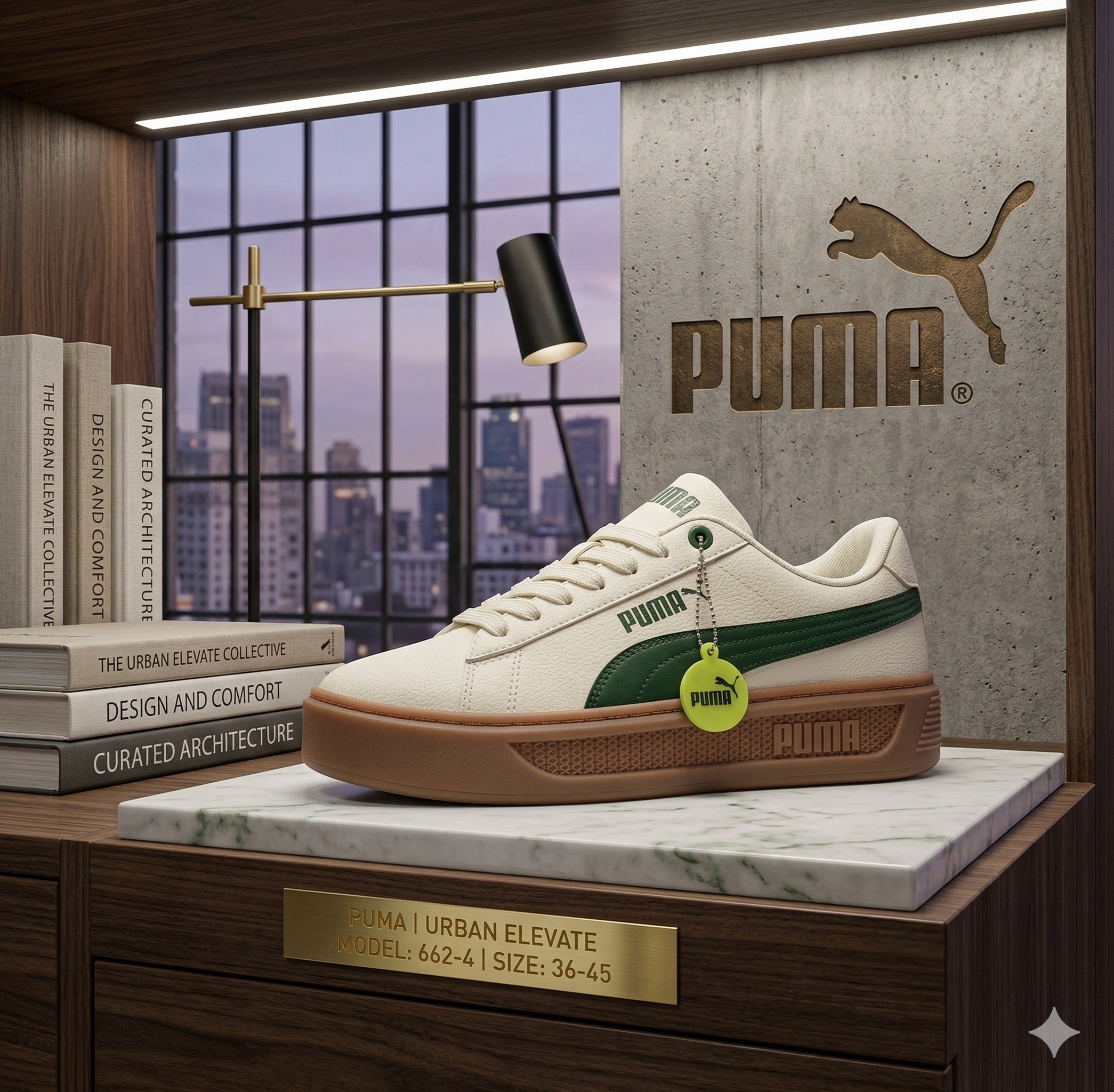 The Urban Elevate Platform Thicksole Comfort Sneaker - Image 10