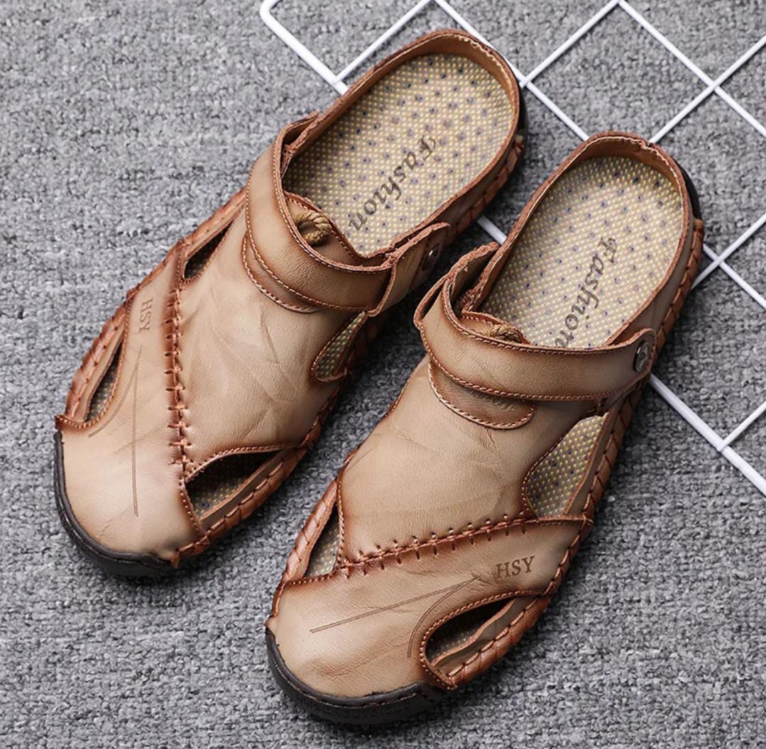 HSY TerraFlex™ Genuine Cowhide Comfort Sandals - Image 31