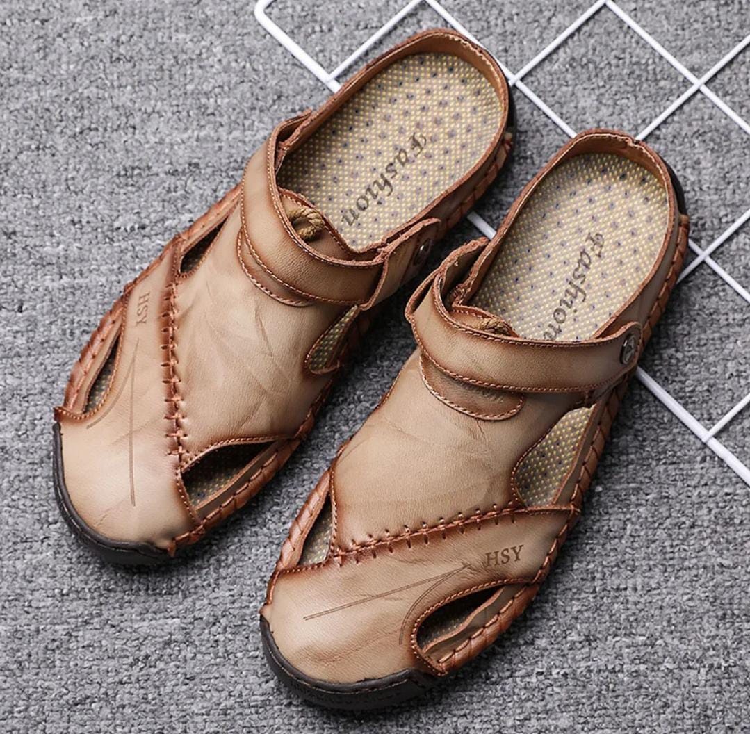 HSY TerraFlex™ Genuine Cowhide Comfort Sandals - Image 21