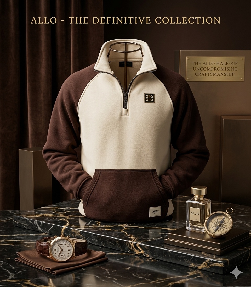 Allo Signature Cloud-Dense Hoodie