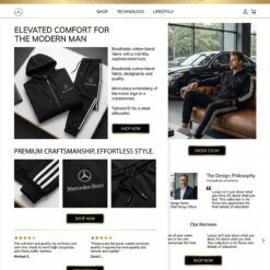 Alternative view of Luxe Collection - Mercedes Benz Tracksuits