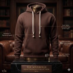 Alternative view of The Sovereign Heavy Weight Collection Plain Warm Hoodie
