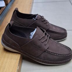 Timberland Sovereign Genuine Leather Nubuck Moc-Toes Loafers