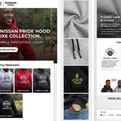Alternative view of The Luxe Collection – Nissan Pride Hoodie