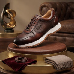 Alternative view of Berluti Élan™ Comfort Ergonomic Luxe Leather Sneakers
