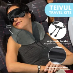 Alternative view of Prime Travel™ 3-in-1 Memory Foam Travel Comfort Kit
